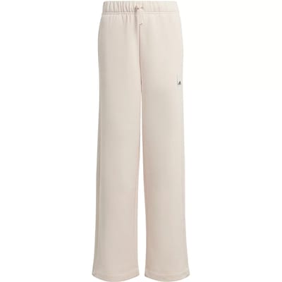 adidas Sportswear Lounge Cotton Fleece Wide-Leg Broek - Kinderen - Roze- 164