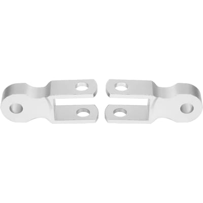 2 stuks Motorfiets Damping Apparaat Schokdempers Verhogingskussen voor Chassis 5cm (Met schroef) zwart