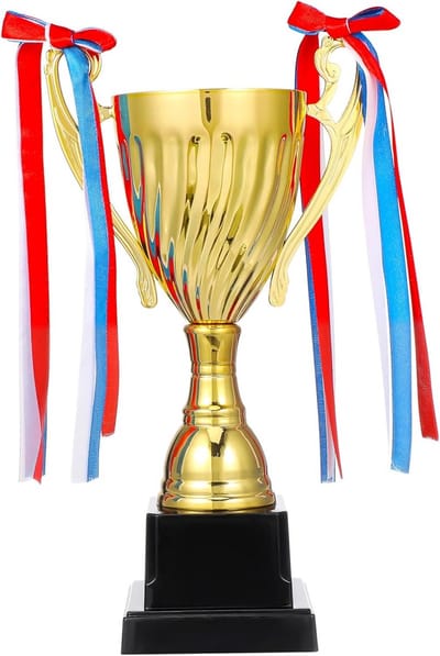 Goudkleurige Award Trofee voor Prijzen, Wedstrijden en Feesten