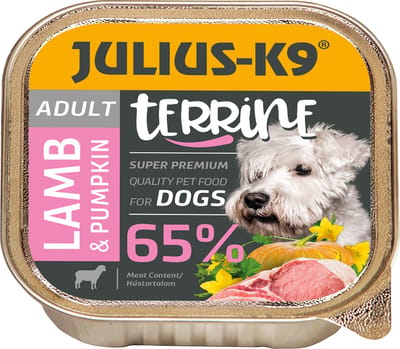 Julius K9 - hondenvoer - Pate - Natvoer - Adult - Lam - 10 x 150g