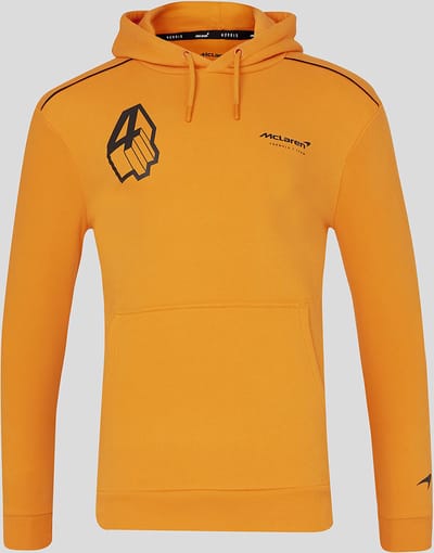 Mclaren Lando Norris Hoody Oranle 2024 M - LN4
