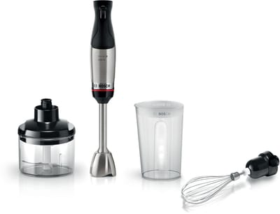 Bosch ErgoMaster Series 6 - Staafmixer - 1000W - QuattroBlade Pro - Keramische Koppeling - RVS