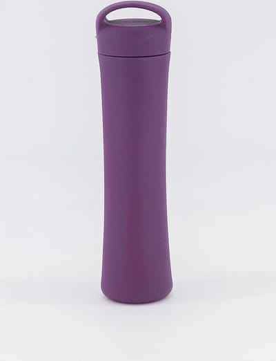 Mastrad - knoflookpeller - bewaartube - paars - siliconen - 15cm