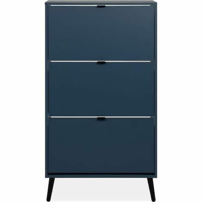 CALICOSY - Schoenenkast met 3 kleppen en 2 vakken per klep, 70 cm – VIGO