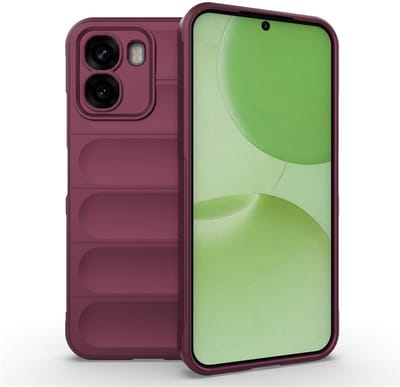 Coverup Hoesje - Geschikt voor OPPO A6x 4G / 5G Hoesje - Coverup Hands-On Rugged Back Cover - Bordeaux