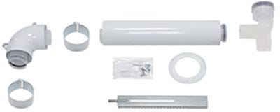 Vaillant Basis-aansluitset, 60/100 PP voor overdruk-gassysteem DN 100, 0020277302