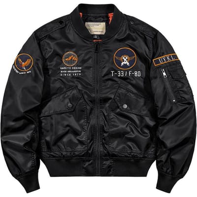 Nieuwe Lente en Herfst Heren Multi-Pocket Flight Jacket Vliegpak Jongemannen Losse Grote Maat Jas 6XL black