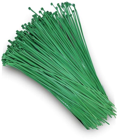 KADAX Plantbinder 20 cm, set van 20 stuks, groene binddraad voor het vastzetten van tomaten, rozen en klimplanten, tuindraad, plantendraad voor de tuin