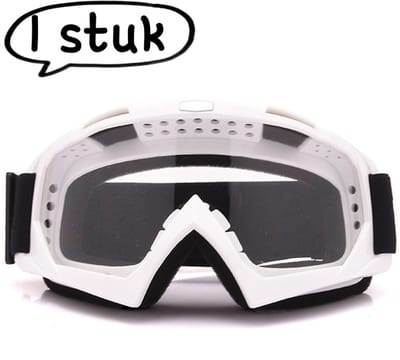 1 artikel - Bril - Motorhelm - Off-road Outdoor Harley-stijl bril/MT02 - Wit