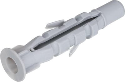 Homefix. nylon plug 6mm dik x 30mm. lang. 18 stuks pluggen.