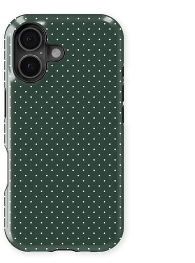 Micro Dots Tough Hoesje geschikt voor iPhone 17 | Geschikt Voor Mag | Stippen Motief Backcover geschikt voor iPhone 17 Pine Pins