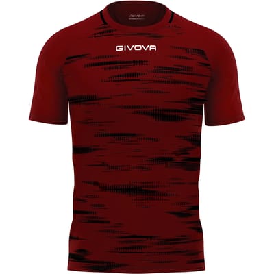 Givova Pixel T-shirt Met Korte Mouwen Rood M Man