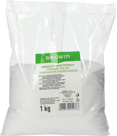Citroenzuur 1 kilo - zuurteregelaar - natuurlijk conserveringsmiddel - antioxidant