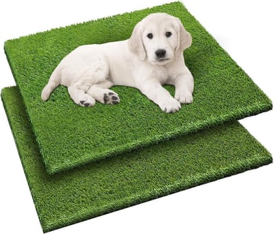 Hondengras plaspads 66 x 76 cm - Recyclebare kunstgrasmat voor puppy's en katten met drainagegaten