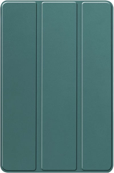 Hoesje - Geschikt voor Lenovo Tab P12 - Dun & Stevig - Trifold Bookcase - Hard Cover Case - Met Uitsparing Geschikt voor Lenovo Pen - Hardcover Book - Tablet Hoes - Donkergroen