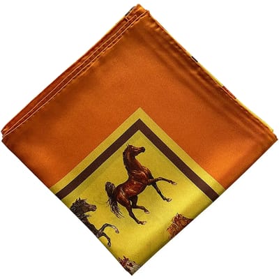 Zijden sjaal voor dames Ralu Fine Art Majestic Horses