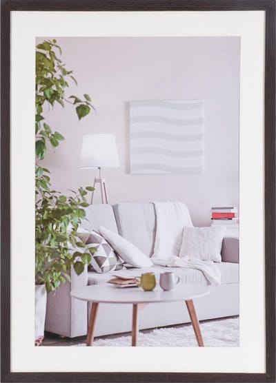 Fotolijst - Henzo - Modern - Fotomaat 50x70 cm - Donkerbruin