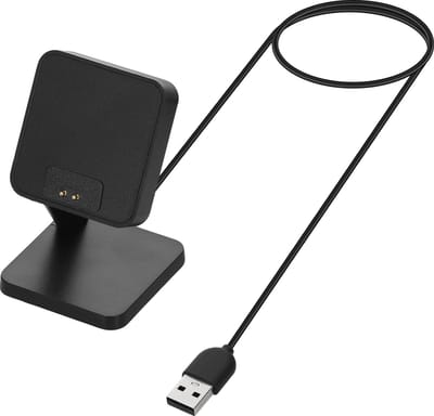 kwmobile USB-oplaadstandaard geschikt voor Xiaomi Redmi Band 2 - Oplader voor smartwatch - In zwart