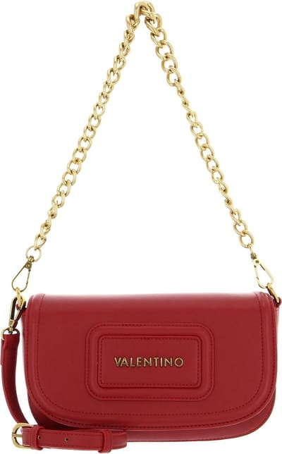 VALENTINO Schoudertas Snowy Re Flap Bag Rosso Scuro Rood