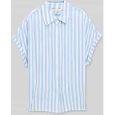 Vloeiende gestreepte blouse dames Tom Tailor