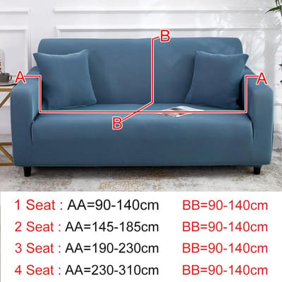 23 Kleuren Bankhoes Ademend Elastisch Goedkoop Bankbeschermer Bank All-Inclusive Mode Patroon Bankhoes Voor Woonkamer 2 Seat  145-185cm