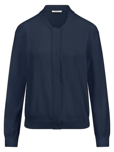 Vest lange mouwen Van Peter Hahn blauw
