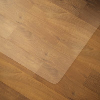 Vloermat ter bescherming van de vloer antislip 1.5 mm dik afmetingen 100 x 150 cm transparant Antislipmatten vloermatten Beschermkussen