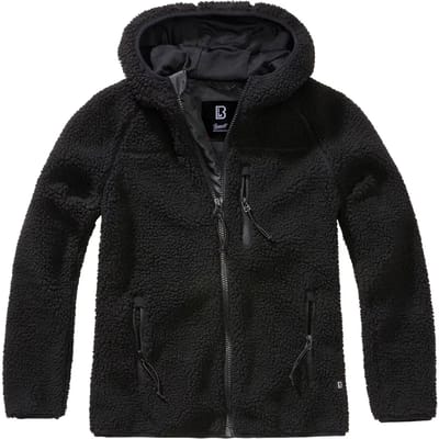 Brandit Teddyfleece Dames Fleece - zwart - M