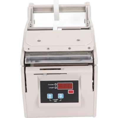 Automatische Label Dispenser Lage Foutmarge Kreukvrij Draagbare Label Afpelmachine met Tellen EU Stekker gray
