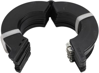 Dailygoods- Emmer Pin Shim Kit - Vergroot Smeerintervallen - Stofdicht - Vulringset - Technisch Plastic - Diameter 80 mm - Anti-breuk/anti-veroudering