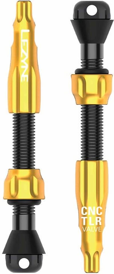 Lezyne Tubeless ventiel CNC TLR ventiel Pro 44 mm - goud