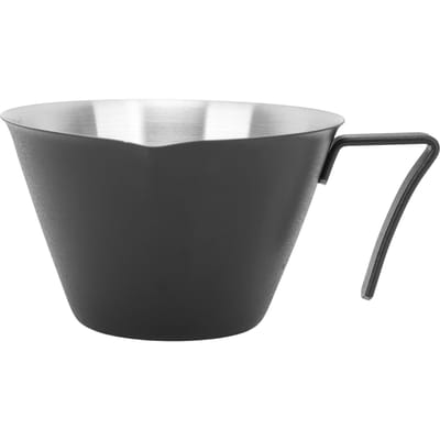 100ml 304 Roestvrij Staal Koffie Maatbeker Draagbare Roestvrije Metalen Maatbeker voor Thuis Café Matte Black black
