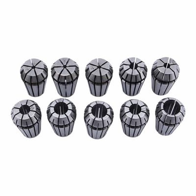 Dailygoody - Er16 Spring Collet Set - 1-10mm Elastic Tension Pliers