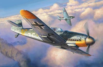 Zvezda - Messerschmitt Bf-109 G6 (Zve4816) - modelbouwsets, hobbybouwspeelgoed voor kinderen, modelverf en accessoires