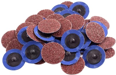Jhubersproducts - Schuurdiscs - Metalen schuurdiscs - 36 grit - 50 stuks - Handmatige schuurmachines - Voor een gladde afwerking - Geschikt voor metaa