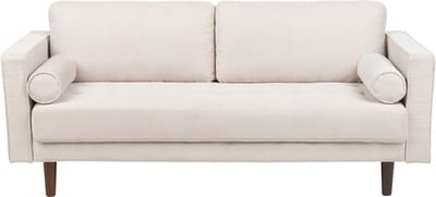 NURMO - Driezitsbank - Lichtbeige - Polyester