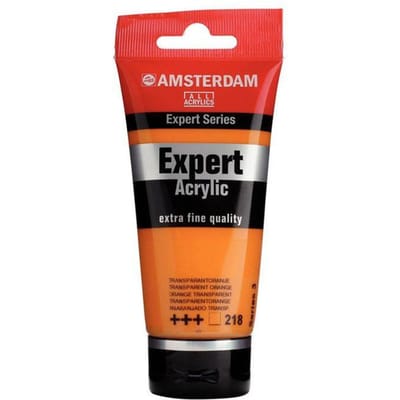 Amsterdam Expert Series Acrylverf - 75 ml - Transparantoranje 218   8712079289065   Verf