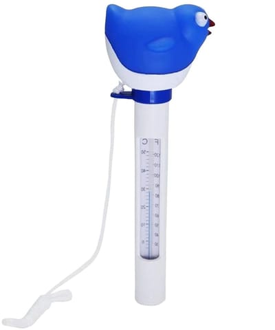 Drijvende Watertemperatuurmeter - Zwembadthermometer Monitor - Water Temperatuur Meten - Volledig Verzegelde Structuur - 20 Centimeter - Blauw