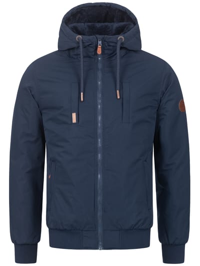 Alessandro Salvarini heren winterjas AS-320 met teddyvoering & capuchon – warm & stoer