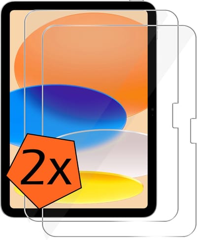 Screenprotector - 2 Stuks - Geschikt voor Apple iPad A16 (2025) 11e generatie - 11 inch - Extra Sterk - Gehard Glas - Beschermglas - Tempered Glass - Screen Protector