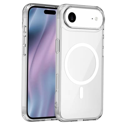 imoshion Hoesje - Geschikt voor Apple iPhone 17 Air - Protective Backcover geschikt voor MagSafe - Transparant