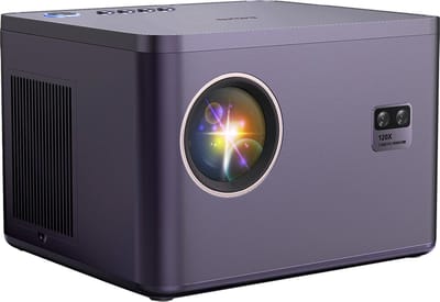 Projector - native Full HD - 4K support - 550 ANSI Lumen - HDMI - WIFI - Smartphone - Android 9.0 - contrast 10000:1 - auto focus - Home cinema - Beamer