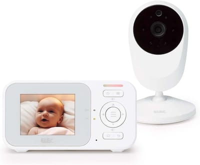 Babyfoon met camera - Kind monitor - Babykamer bewaken - 24 inch kleurendisplay - 66 x 66 x 105 cm