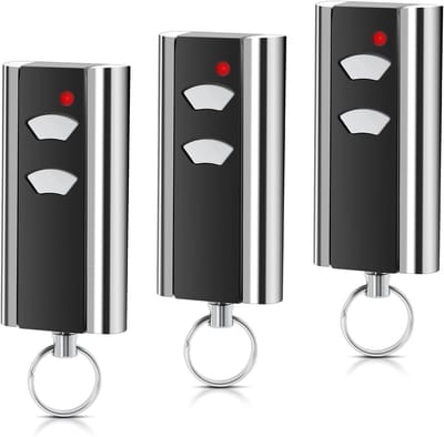 433.92MHz Garage Deuropener met Afstandsbediening, 3 Handzenders voor RCU 433-2 en RCU 433-4, Compatibel met Rolling Code Systemen en Diverse Modellen