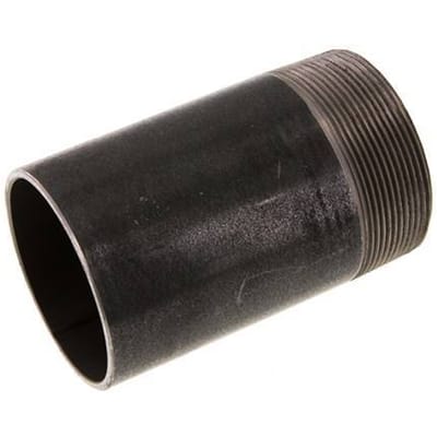 R 2 1/2'' Buitendraad x 76.1mm Stalen Pijpnippel met Las uiteinde 50 Bar DIN 2982 - 120mm