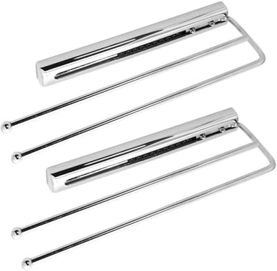 SOTECH 2 x Handdoekenrek 325 mmmet 2 armen gepolijst chroom