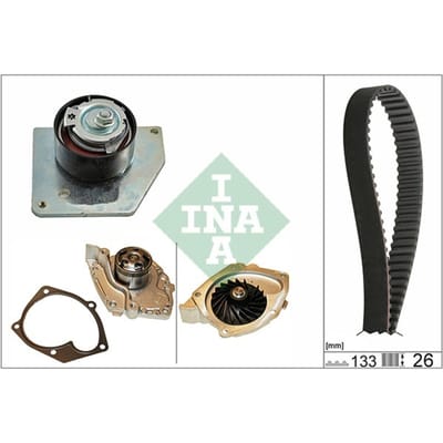 Schaeffler Ina Waterpomp + distributieriem set INA 530 0579 30