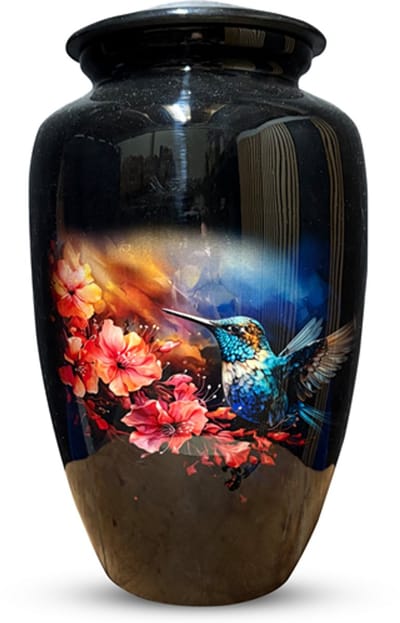 XXL As Urn - 3.5 Liter - Crematie Urn - Uniek - Voor Huisdieren of Menselijk As - Crematie As - Mini Urn - Decoratie Urn - Perfect Bird