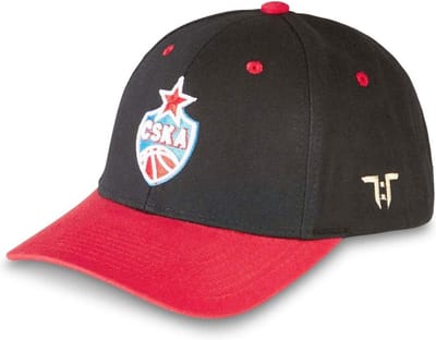 Tokyo Time - CSKA Moscow Snapback Pet - Zwart/Rood