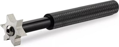 Golf Cleaner - Zwart - Golfclub Slijper - Groeven Club Schoonmaken - Groove Tool - ATHLIX